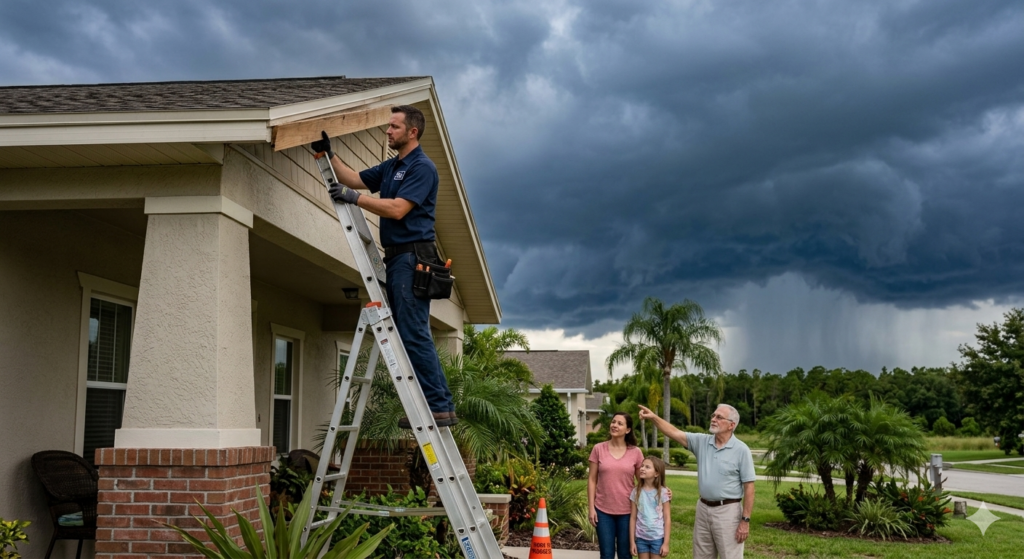 Professional home maintenance services Lakeland FL for hurricane season.